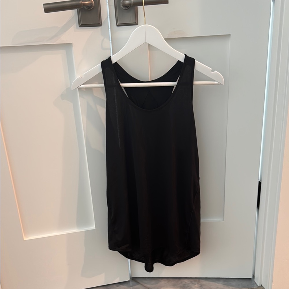 Lululemon Athletica Black Sleeveless Tank Top
